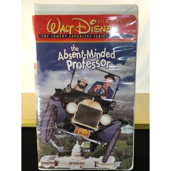 The Absent Minded Professor VHS Tape - Walt Disney Classics Clamshell Case - Picture 1 of 11